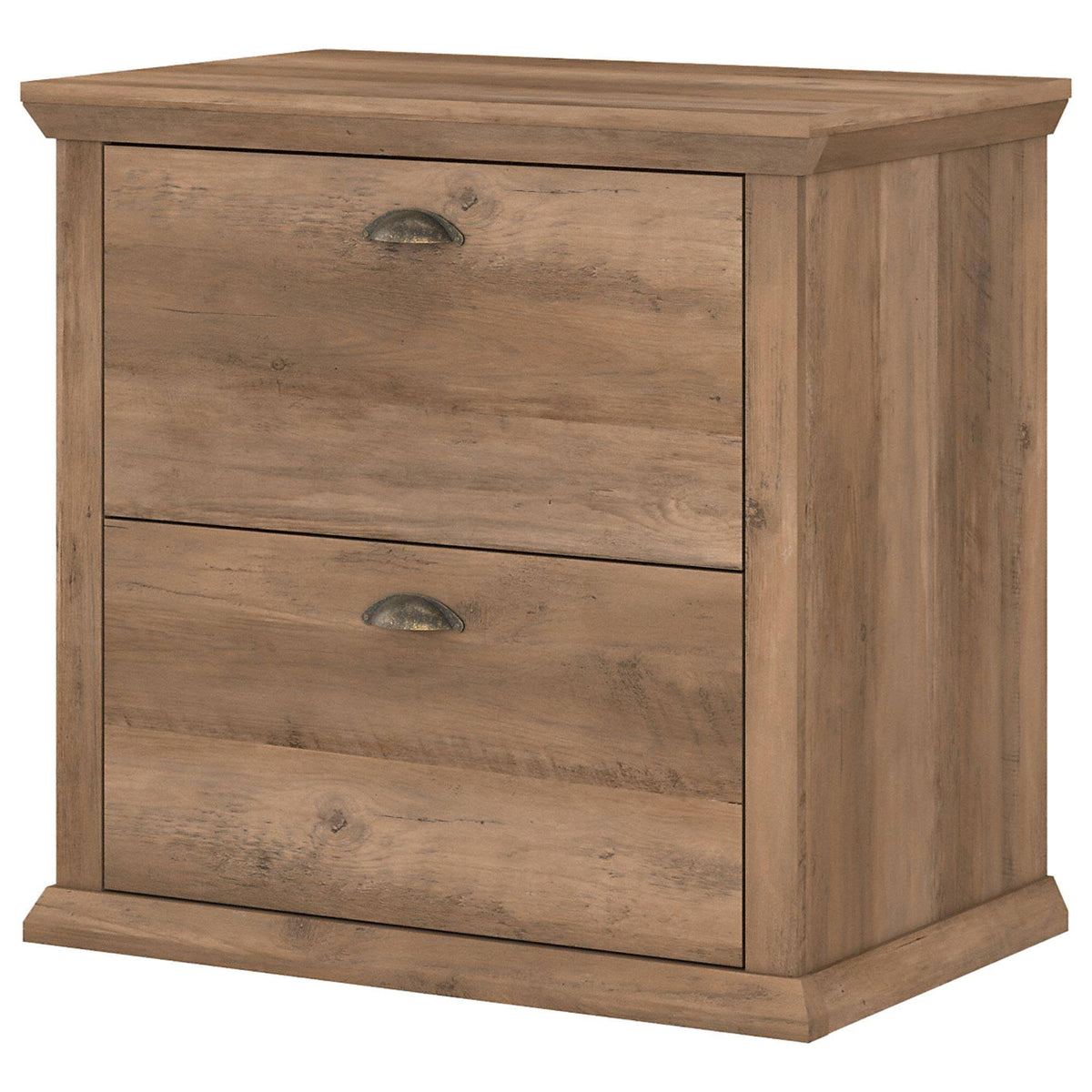 2 Drawer Lateral File Cabinet, Reclaimed Pine S946