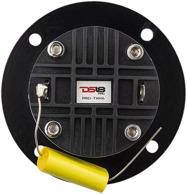 1" 140W RMS 4 Ohms Neodymium Super Bullet Tweeter with Built in Crossover, Pack of 2 M1023